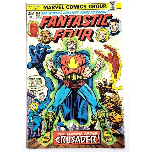 FANTASTIC FOUR # 164‎ (1975) - 1ST APPEARANCE OF FRANKIE RAYE AS CRUSADER